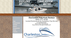 Desktop Screenshot of charlestonpowerboatrental.com